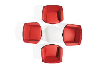 KOPPA - Swivel chair with armrests by Kastel - view 3