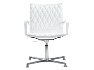 KRUNA PLUS - Office chair with armrests with 4-Spoke base by Kastel - view 2