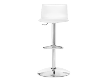 KIMBOX - Height-adjustable leather office stool by Kastel - view 2