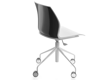 KALEA - Height-adjustable office chair with castors by Kastel - view 2
