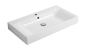 CENTO 3532/3533/3534 - Countertop/wall-mounted porcelain washbasin by Kerasan - view 3