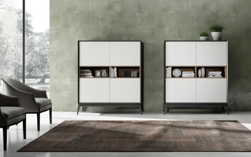 AUDREY - Wooden highboard with doors by Kico - view 3