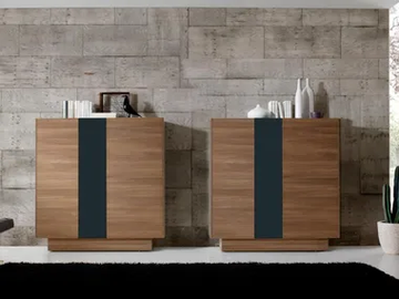 SANDY - Wooden highboard with doors by Kico - view 2
