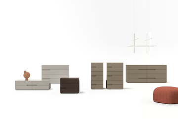 TAPE - Wooden chest of drawers with integrated handles by Kico - view 3