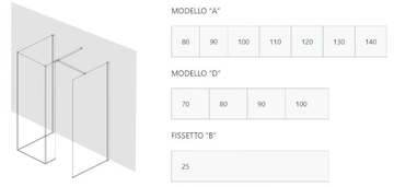 WALK-IN 8 - Tempered glass Walk in shower by Kinedo - view 3