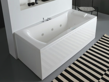 DESIGN - Hydromassage rectangular bathtub by Kinedo - view 2