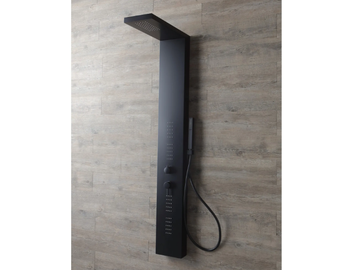 EASY SHOWER - Wall-mounted metal shower panel with side jets by Kinedo - view 2