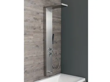 EASY SHOWER COMBI - Wall-mounted stainless steel shower panel with side jets by Kinedo - view 2