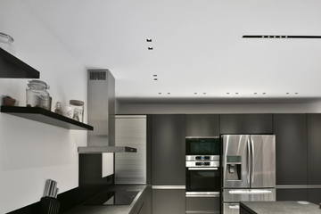 DOWN IN-LINE 40 - Recessed LED square aluminium spotlight by Kreon - view 3
