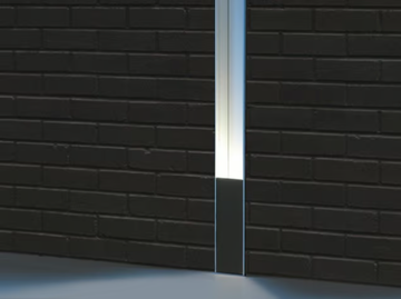 DOLMA 80 OUTDOOR & SHOWER - Aluminium Outdoor linear profile by Kreon - view 2