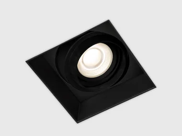 DOWN IN-LINE 165 HIGH OUTPUT - LED square aluminium spotlight by Kreon - view 2
