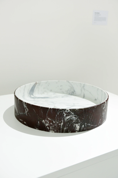 BLESSED CIRCLE - Countertop round marble washbasin by Kreoo - view 3