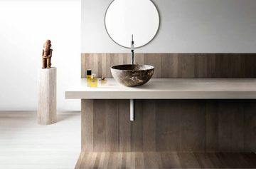 BOWL 4 - Countertop marble washbasin by Kreoo - view 3