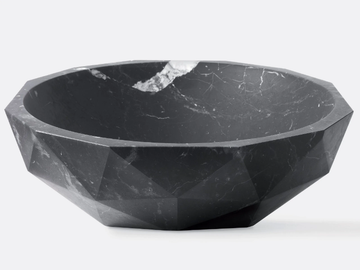 DIAMOND - Countertop marble washbasin by Kreoo - view 2