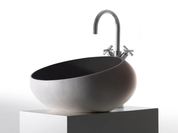 GONG - Countertop marble washbasin by Kreoo - view 2