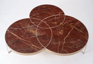 JACKIE - Marble coffee table by Kreoo - view 3