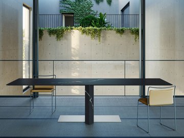 KALENDE MAXI - Rectangular marble table by Kreoo - view 3