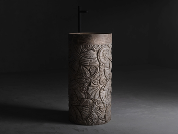 MERCY - Freestanding marble washbasin by Kreoo - view 2