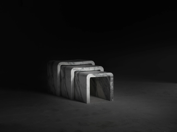STARS - Marble stool by Kreoo - view 3