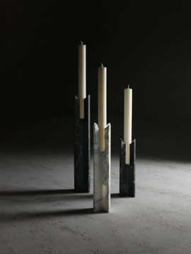 TRINITY - Marble candle holder by Kreoo - view 3