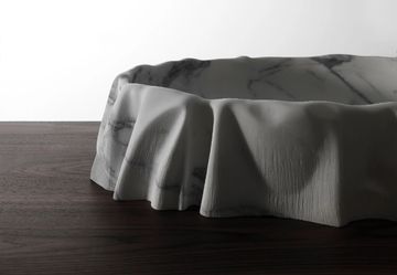 NAMI - Countertop marble washbasin by Kreoo - view 3