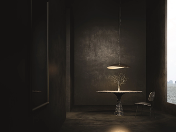 TORRE MAXI - Marble high side table by Kreoo - view 3