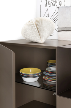 AVENUE - Wooden highboard with integrated lighting by Kristalia - view 3