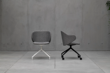 DUA - Swivel upholstered chair by Kristalia - view 3