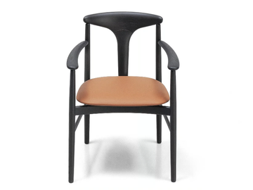 TONBO - Wooden chair with armrests by Kristalia - view 2