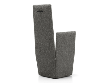 VALET - Upholstered fabric chair by Kristalia - view 3