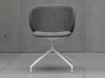 DUA - Swivel upholstered chair by Kristalia - view 2