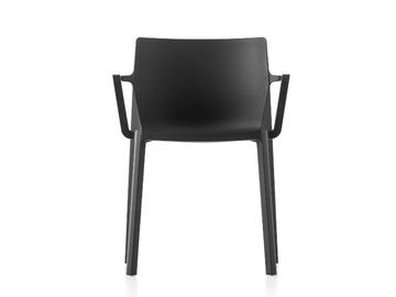LP - Stackable polypropylene chair with armrests by Kristalia - view 2