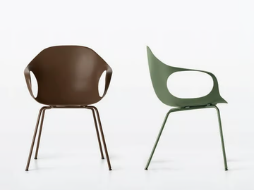 ELEPHANT - Polyurethane chair with armrests by Kristalia - view 3