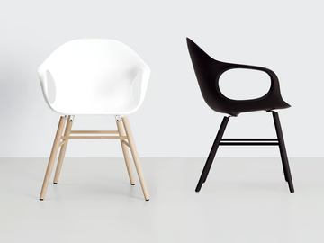 ELEPHANT - Polyurethane chair with armrests by Kristalia - view 3