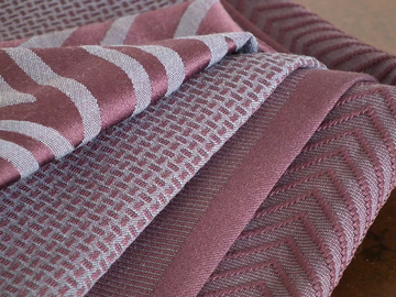 DIMORA RAYA - Jacquard fabric with graphic pattern by L'Opificio - view 3