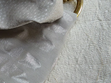DRY GALUCHAT - Solid-color jacquard fabric with graphic pattern by L'Opificio - view 3