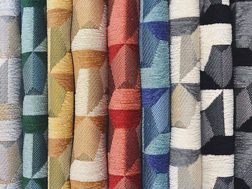 RELIEF - Jacquard fabric with graphic pattern by L'Opificio - view 3