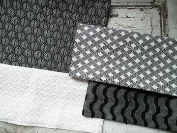 ESTETA INTRECCIO - Jacquard fabric with graphic pattern by L'Opificio - view 3