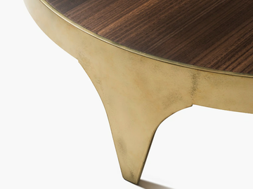 CHARLES - Round coffee table by L'Origine - view 3