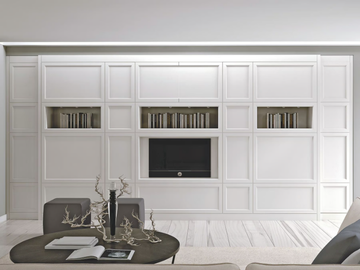 AETERNA - Wooden TV wall system by L'Origine - view 2