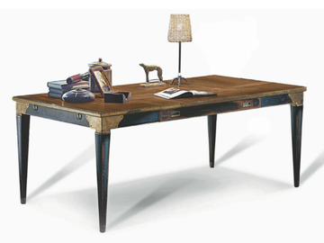 NELSON - Cherry wood writing desk with drawers by L'Origine - view 2