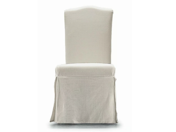 DAFNE - Upholstered fabric chair with removable cover by L'Origine - view 2