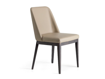 DIANA - Leather chair by L'Ottocento - view 3