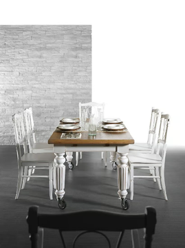 MONTEREY - Oak table by L'Ottocento - view 3