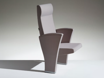 UNICA - Auditorium seats with headrest by LAMM - view 2