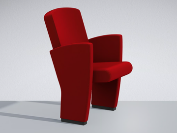 SIPARIO - Fabric auditorium seats by LAMM - view 2