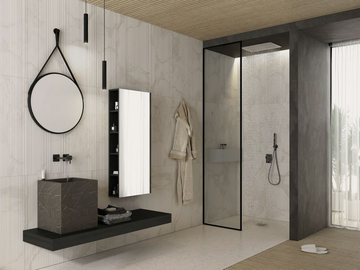 FREEDOM FL06 - Single HPL console sink with cabinets by LEGNOBAGNO - view 3