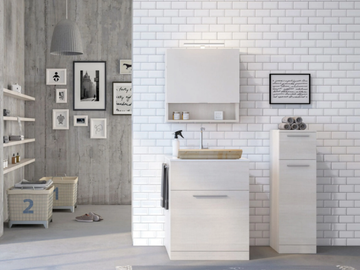 URBAN LAUNDRY 04 - Laundry room cabinet with sink by LEGNOBAGNO - view 2