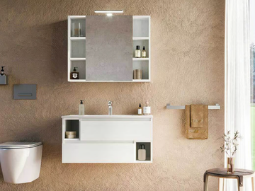 CITY 02 - Wall-mounted vanity unit with drawers by LEGNOBAGNO - view 2