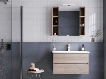 SOFT 04 - Wall-mounted vanity unit with drawers by LEGNOBAGNO - view 2